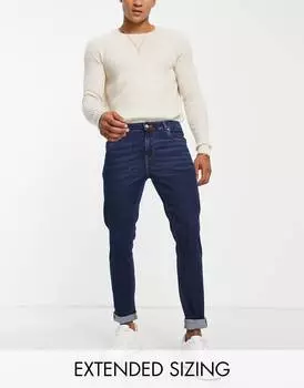 Темно-синие джинсы скинни ASOS DESIGN