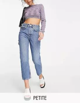 Темно-синие джинсы Topshop Petite Editor