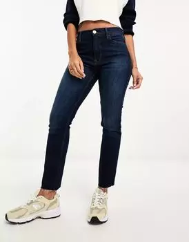 Темно-синие джинсы узкого кроя River Island