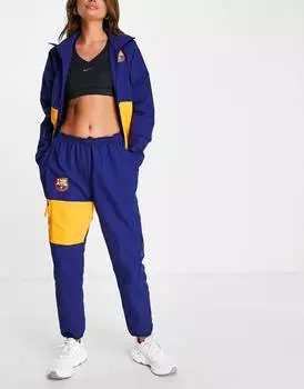 Темно-синие джоггеры Nike Football FC Barcelona Dri-FIT