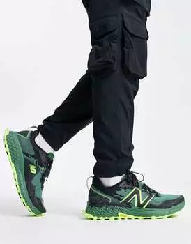 Темно-синие и хаки кроссовки New Balance Running Hierro Goretex