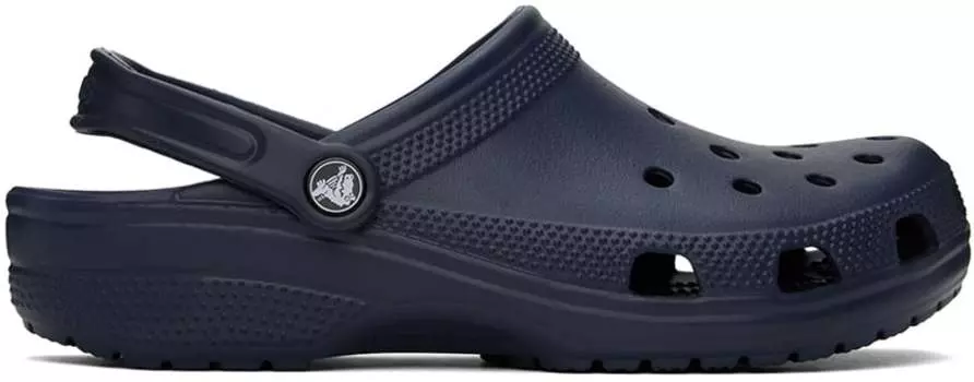 Темно-синие классические сабо Crocs
