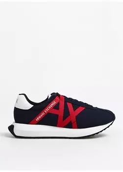 Темно-синие - красные мужские кроссовки XUX150XV608 Armani Exchange, темно-синий/красный