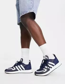 Темно-синие кроссовки adidas Originals Multix