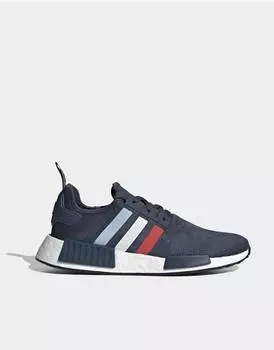 Темно-синие кроссовки adidas Originals NMD_R1