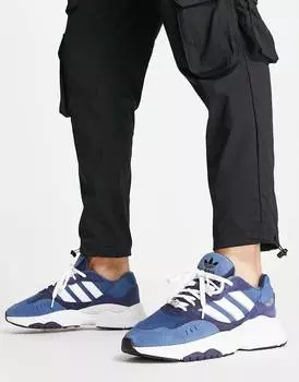 Темно-синие кроссовки adidas Originals Retropy F90
