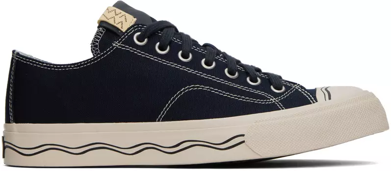 Темно-синие кроссовки Seeger Lo visvim