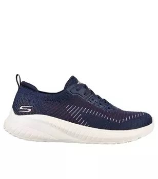Темно-синие кроссовки Skechers Bobs Squad Chaos из пены с эффектом памяти Skechers, военно-морской