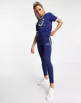 Темно-синие леггинсы adidas Originals Resort