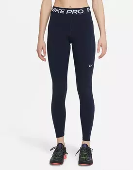 Темно-синие леггинсы Nike Pro 365