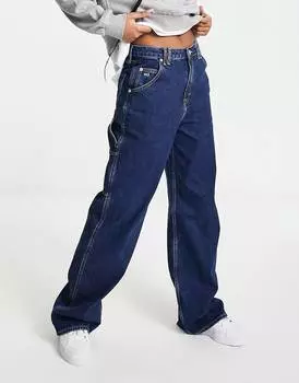 Темно-синие мешковатые джинсы с заниженной талией Tommy Jeans