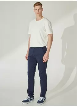 Темно-синие мужские брюки Beymen Business