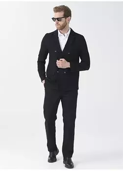 Темно-синие мужские брюки чинос стандартного кроя CM P 6002 Fabrika Comfort, темно-синий