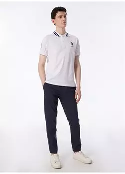 Темно-синие мужские брюки стандартной посадки с нормальной талией GU24MSS01015 Gmg Frenze, темно-синий