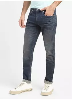 Темно-синие мужские джинсовые брюки Levis