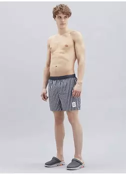 Темно-синие мужские шорты, купальник Skechers