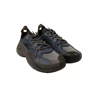 Темно-синие низкие спортивные кроссовки Flash X Lanvin, синий