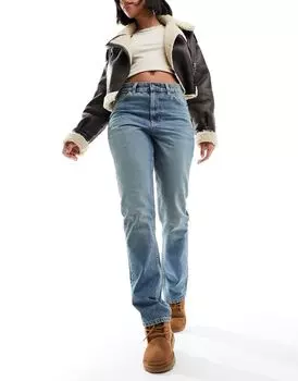 Темно-синие прямые джинсы в стиле 90-х ASOS DESIGN