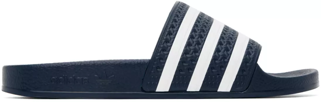 Темно-синие шлепанцы Adilette adidas Originals