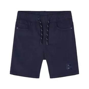 Темно-синие шорты-бермуды на кулиске MAYORAL, синий