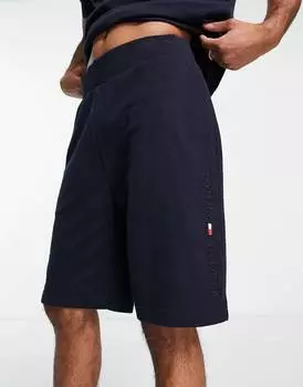 Темно-синие шорты для отдыха Tommy Hilfiger