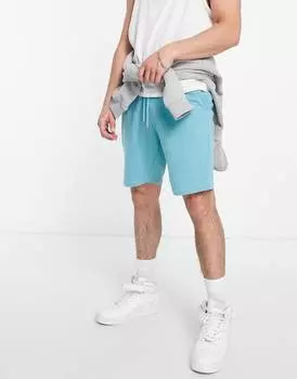 Темно-синие шорты из джерси ASOS DESIGN