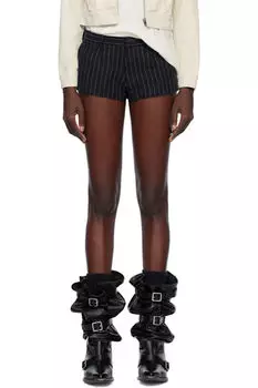 Темно-синие шорты-микро по индивидуальному заказу R13