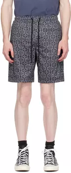 Темно-синие шорты плюс Ksubi