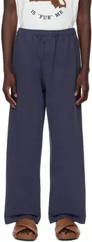 Темно-синие спортивные штаны с тремя карманами Bode