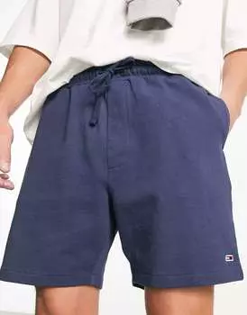 Темно-синие трикотажные шорты Tommy Jeans