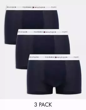 Темно-синие трусы Tommy Hilfiger (3 шт.)