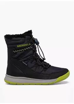 Темно-синие водонепроницаемые ботинки для мальчиков MK266121 SNOW CRUSH 3.0 WTRPF Merrell, темно-синий