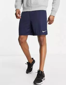 Темно-синие вязаные шорты Nike Training Dri-FIT 6 дюймов