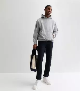 Темно-синие зауженные брюки чинос New Look, военно-морской