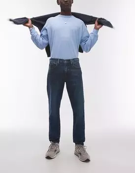 Темно-синие зауженные джинсы Levi's 512