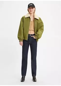 Темно-синие женские джинсовые брюки A7742-0000 Levis, синий