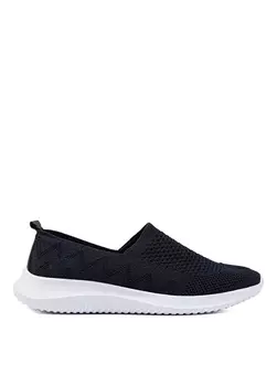 Темно-синие женские туфли на плоской подошве Pierre Cardin