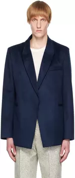 Темно-синий блейзер Liz Frenckenberger