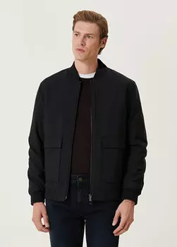 Темно-синий бомбер Beymen