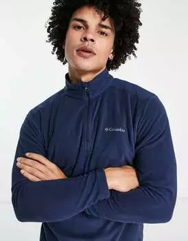 Темно-синий флис на молнии 1/2 Columbia Klamath Range II