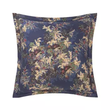 Темно-синий футляр Payge из хлопкового атласа Ralph Lauren Home Quadrant, военно-морской