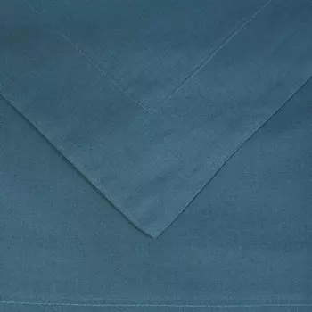 Темно-синий комплект моющихся пододеяльников Queen из 100% хлопка плотностью 300 нитей Homezia, цвет Multicolored