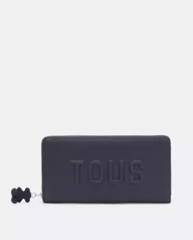 Темно-синий кошелек Tous среднего размера из коллекции Tous Brenda