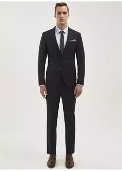 Темно-синий мужской костюм 4A3010000014 Altnyldz Classics, темно-синий
