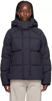 Темно-синий пуховик Canada Goose Junction
