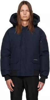 Темно-синий Пуховик Chilliwack Atlantic темно-синий Canada Goose