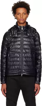 Темно-синий пуховик Lauros Moncler