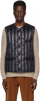 Темно-синий пуховик с v-образным вырезом Rocky Mountain Featherbed