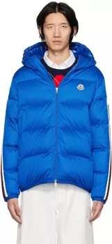 Темно-синий пуховик Sanbesan Moncler