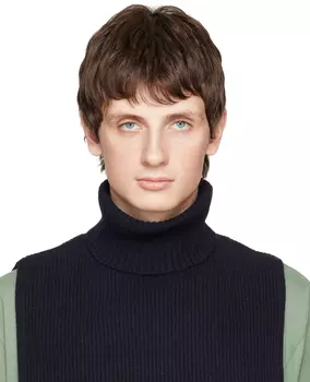 Темно-синий шарф-водолазка HOPE